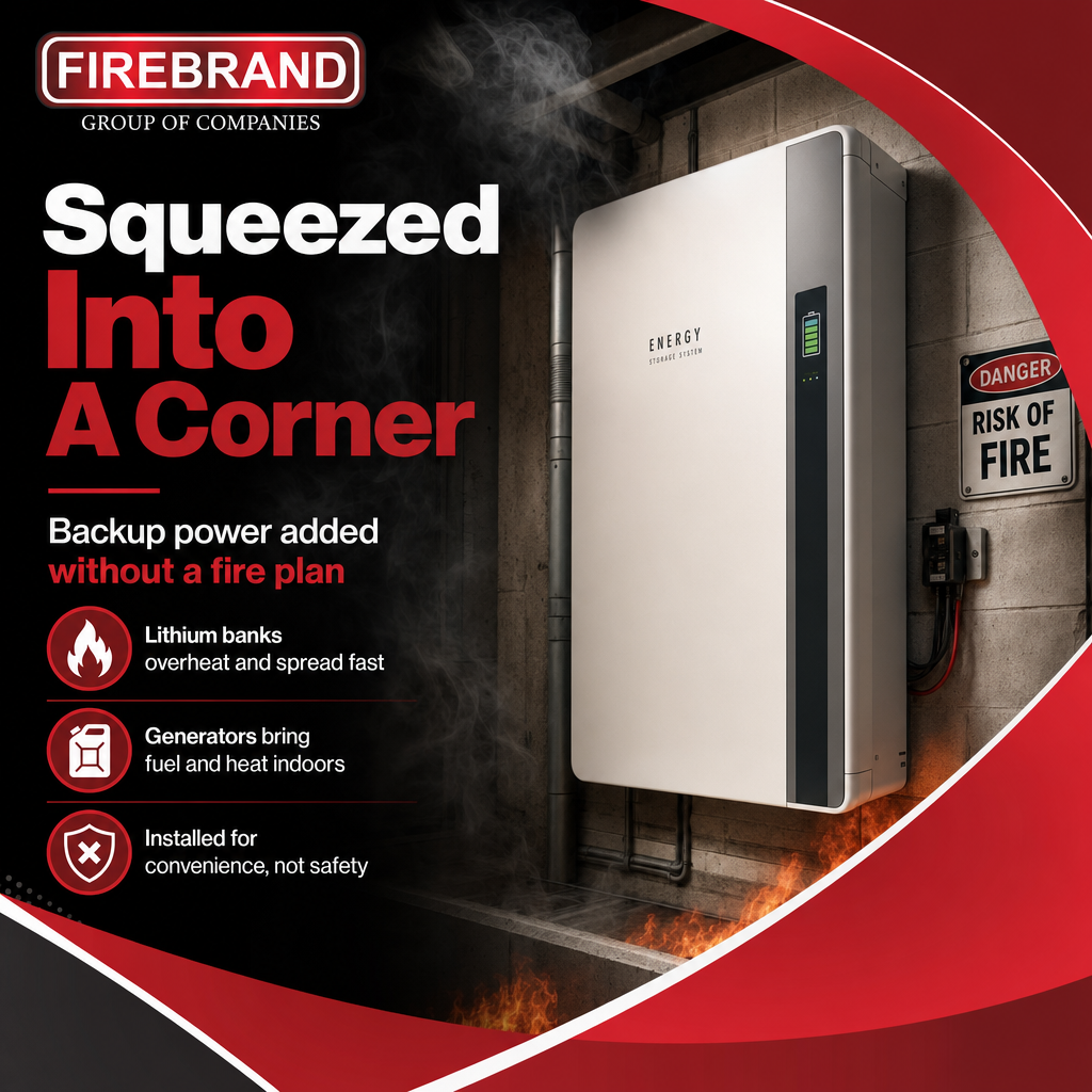 The Hidden Fire Risks of Backup Power Systems on Industrial Sites